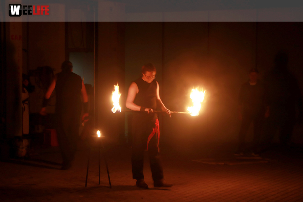 Mittelalterlicher Adventsmarkt  Feuershow Sonntag