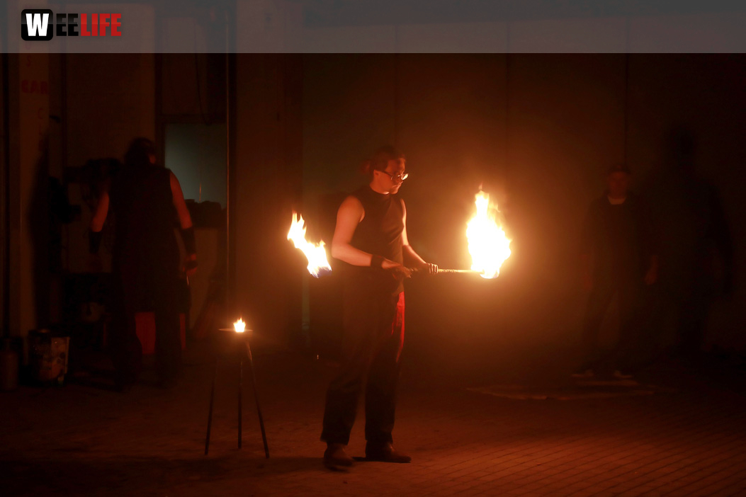 Mittelalterlicher Adventsmarkt  Feuershow Sonntag