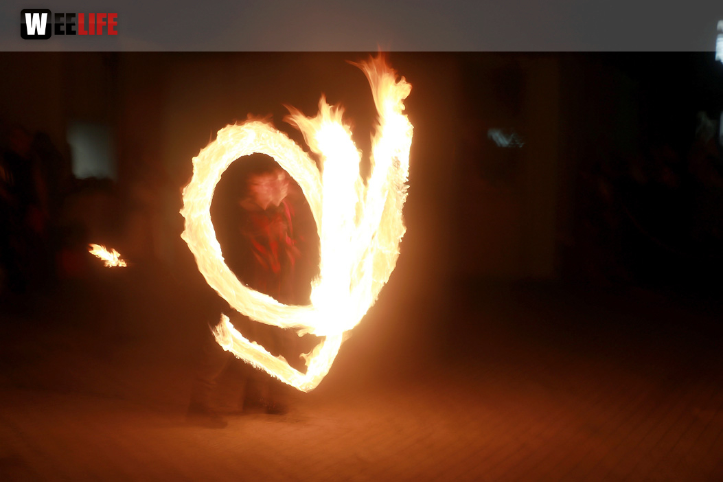 Mittelalterlicher Adventsmarkt  Feuershow Sonntag