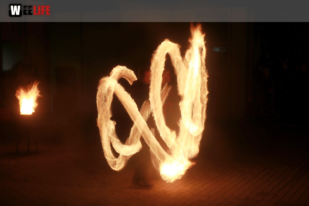 Mittelalterlicher Adventsmarkt  Feuershow Sonntag