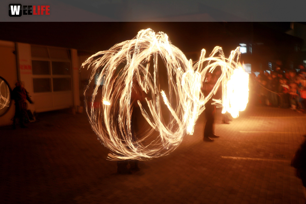 Mittelalterlicher Adventsmarkt  Feuershow Sonntag