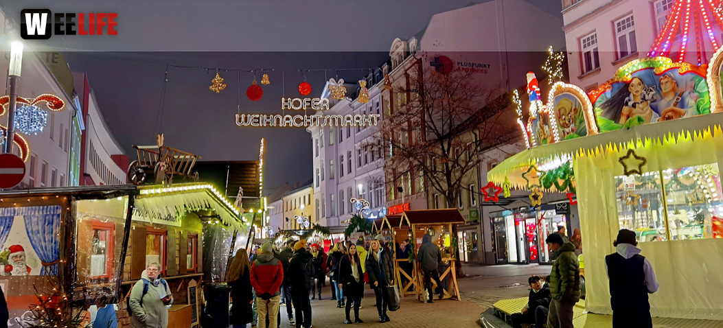 Weihnachtsmarkt Hof mit Bine und Günther 1.12.22