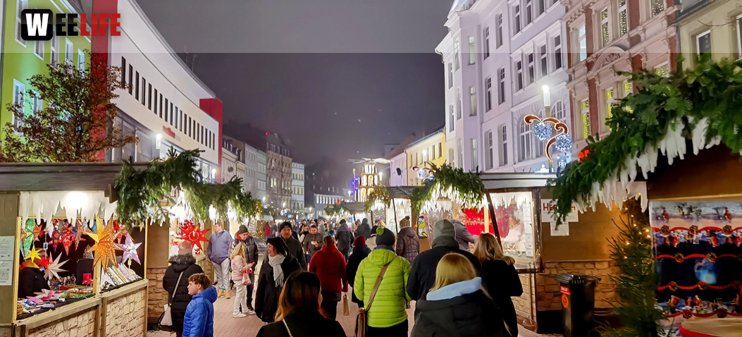 Weihnachtsmarkt Hof mit Bine und Günther 1.12.22
