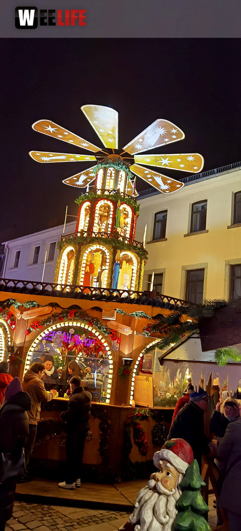 Weihnachtsmarkt Hof mit Bine und Günther 1.12.22