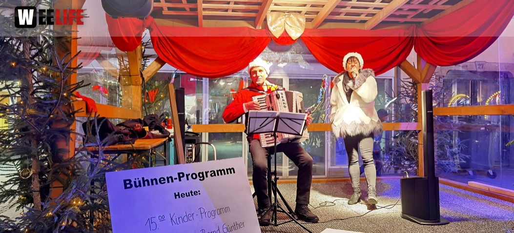Weihnachtsmarkt Hof mit Bine und Günther 1.12.22