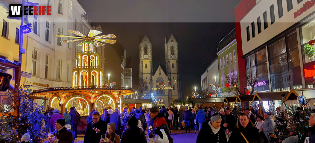 Weihnachtsmarkt Hof mit Bine und Günther 1.12.22