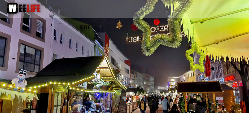 Weihnachtsmarkt Hof mit Bine und Günther 1.12.22