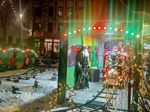 Perchtenlauf Hofer Weihnachtsmarkt Hof 17.12.22 – Foto 17