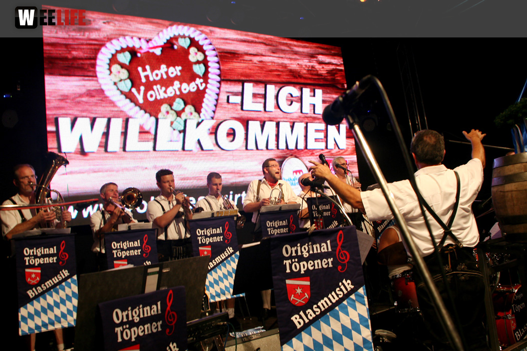 Hofer Volksfest 2013 Bieranstich