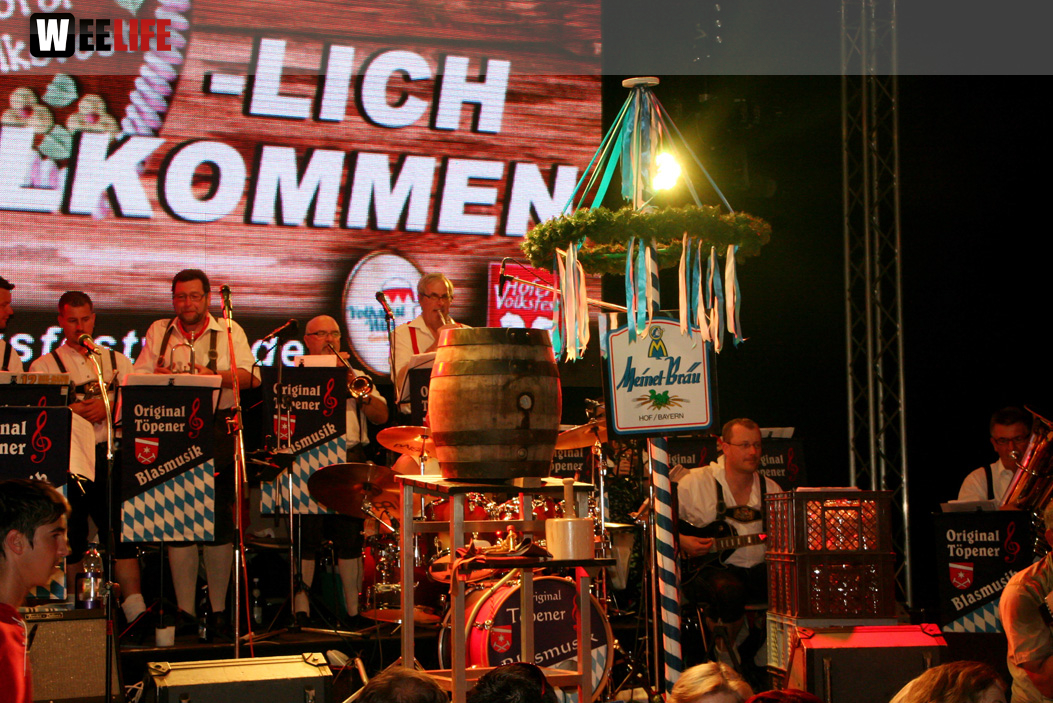 Hofer Volksfest 2013 Bieranstich
