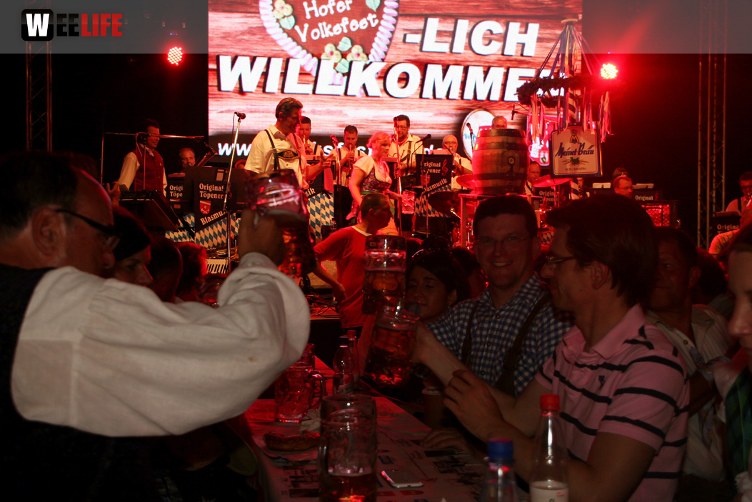 Hofer Volksfest 2013 Bieranstich