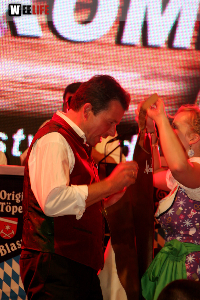 Hofer Volksfest 2013 Bieranstich