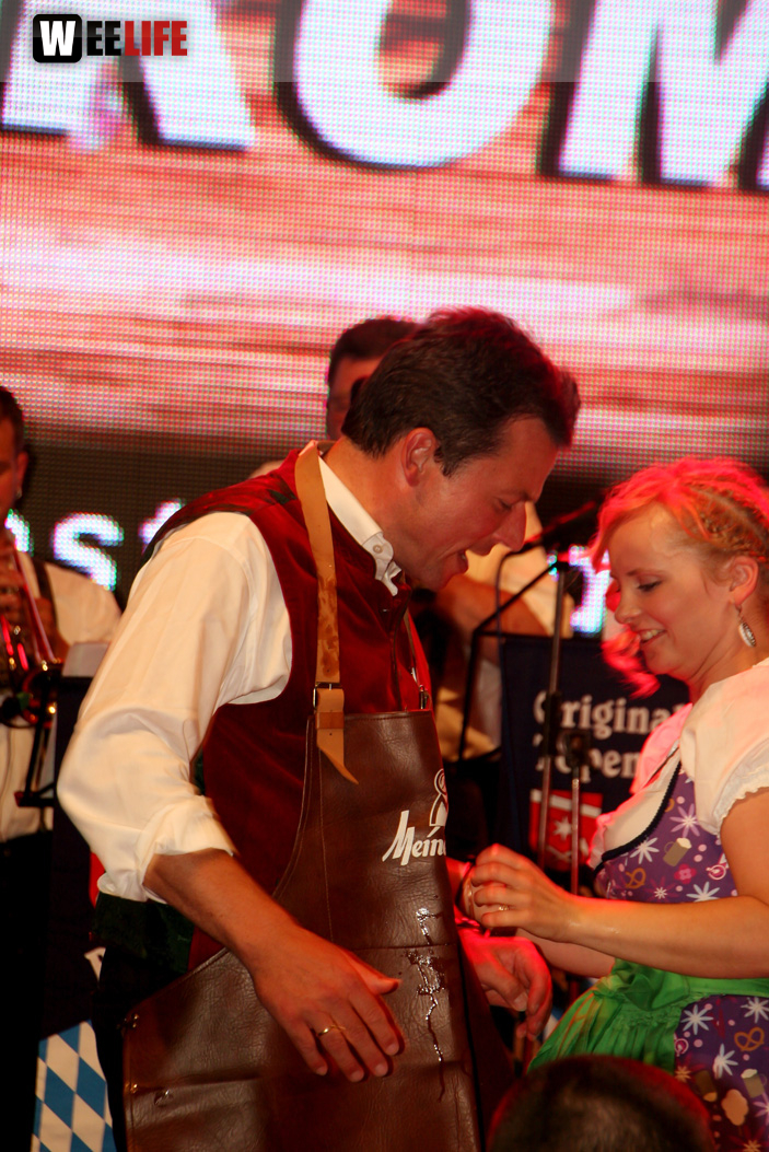 Hofer Volksfest 2013 Bieranstich