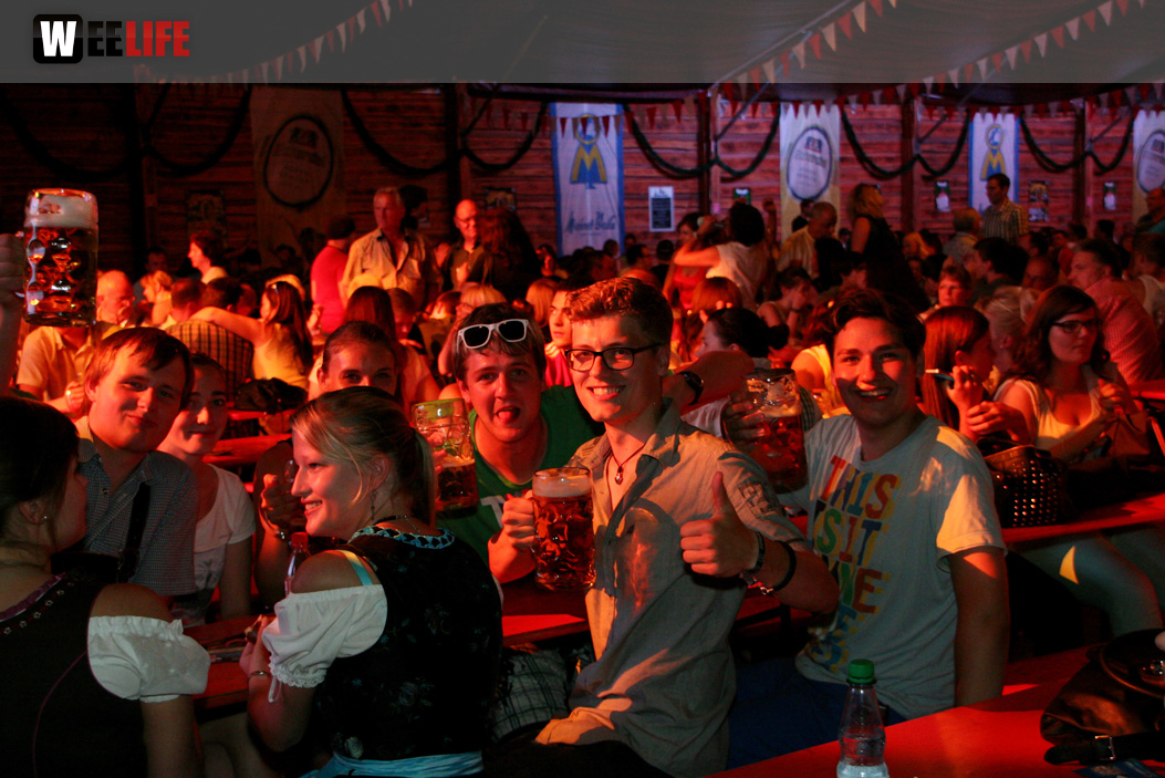 Hofer Volksfest 2013 - 2. Tag Abends Teil 2 Festbetrieb mit Aischzeit