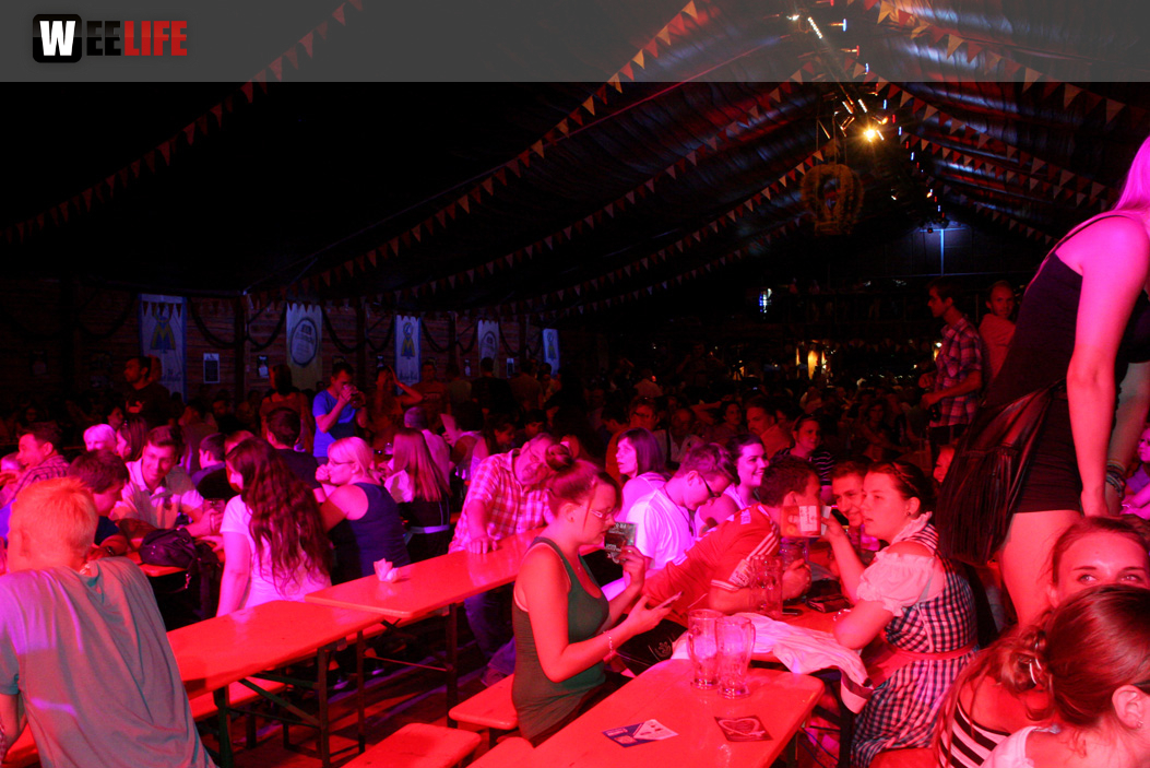 Hofer Volksfest 2013 - 2. Tag Abends Teil 2 Festbetrieb mit Aischzeit