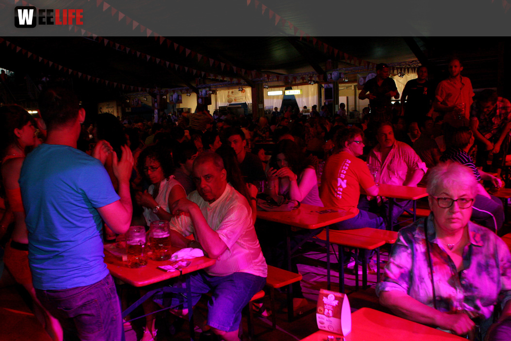 Hofer Volksfest 2013 - 2. Tag Abends Teil 2 Festbetrieb mit Aischzeit