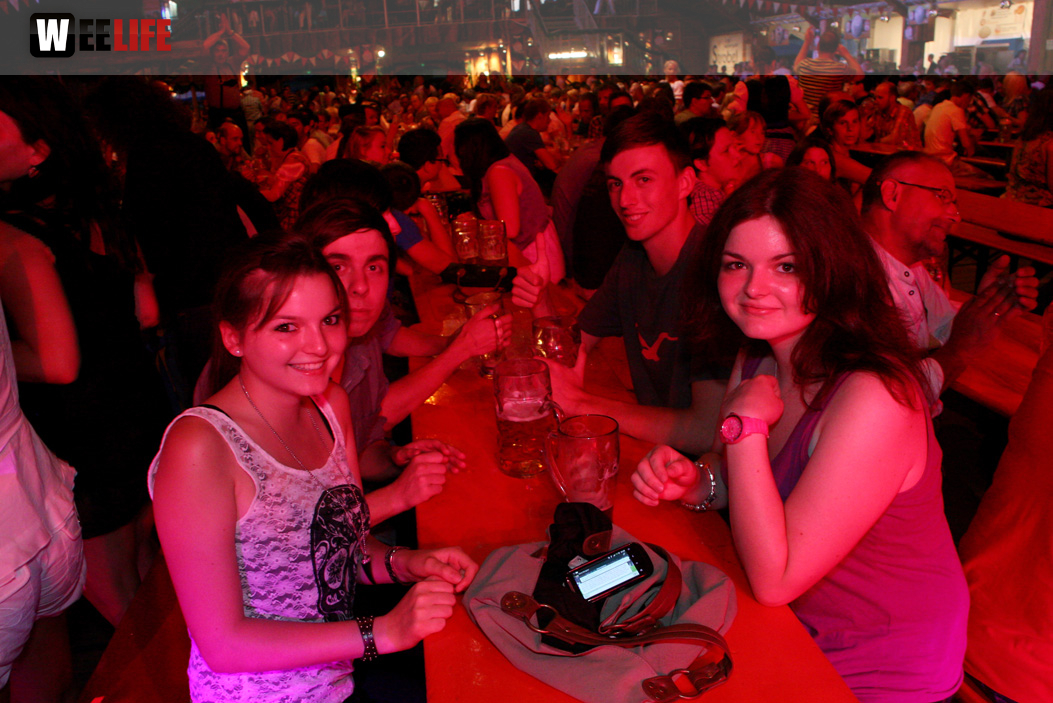 Hofer Volksfest 2013 - 2. Tag Abends Teil 2 Festbetrieb mit Aischzeit
