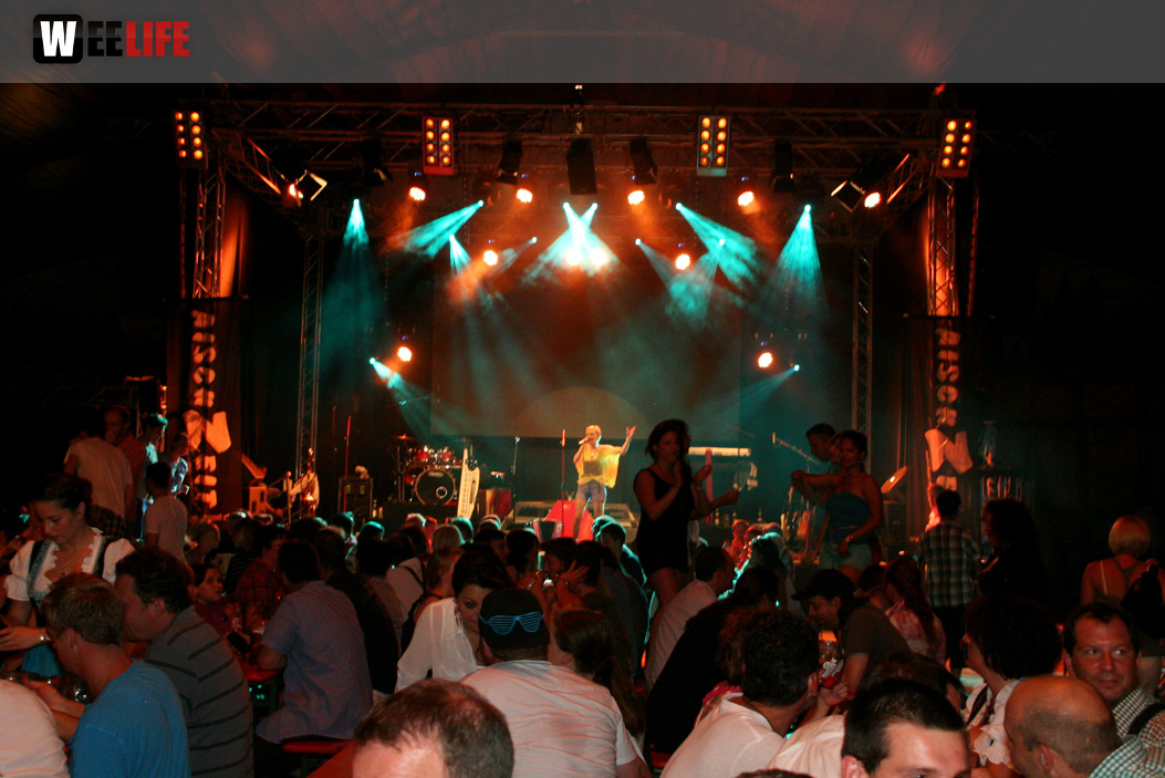 Hofer Volksfest 2013 - 2. Tag Abends Teil 2 Festbetrieb mit Aischzeit