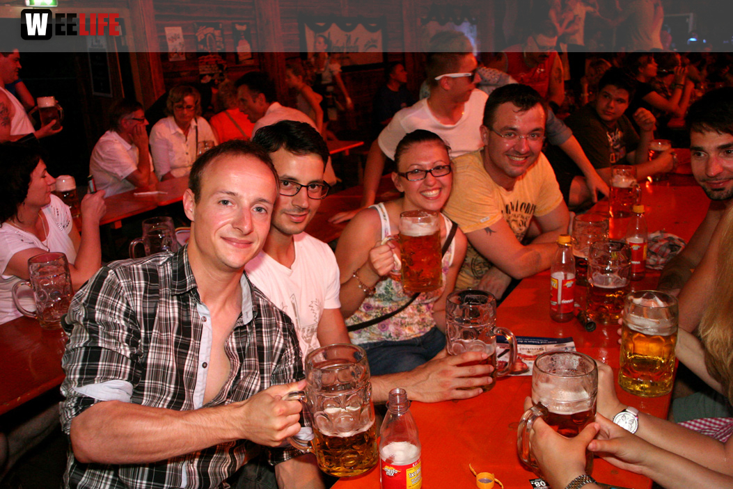 Hofer Volksfest 2013 - 2. Tag Abends Teil 2 Festbetrieb mit Aischzeit