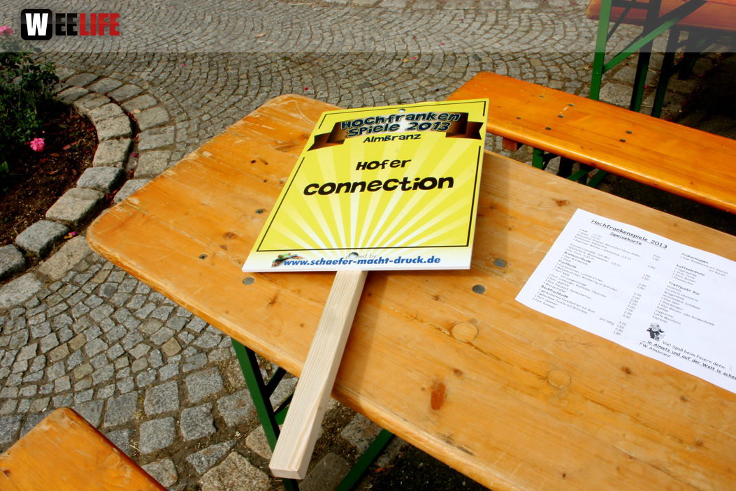Hochfranken Spiele 2013 - Beginn 1. Spiel 2. Spiel
