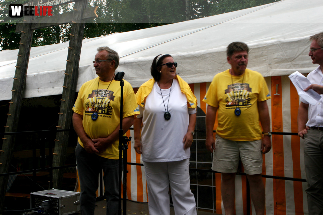 Hochfranken Spiele 2013 - Beginn 1. Spiel 2. Spiel