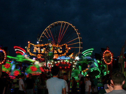 Hofer Volksfest 2013 - 3. Tag Abends Festbetrieb mit Partyteufel – Foto 39