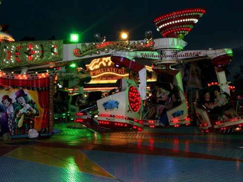 Hofer Volksfest 2013 - 3. Tag Abends Festbetrieb mit Partyteufel – Foto 40