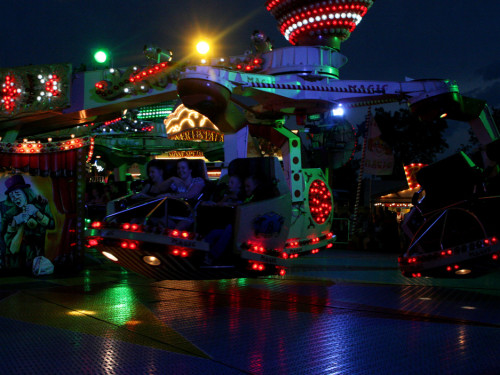 Hofer Volksfest 2013 - 3. Tag Abends Festbetrieb mit Partyteufel – Foto 44