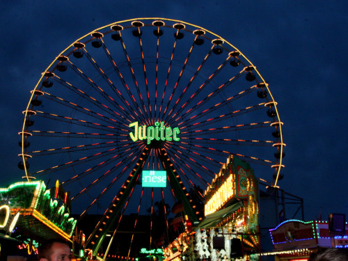 Hofer Volksfest 2013 - 3. Tag Abends Festbetrieb mit Partyteufel – Foto 53