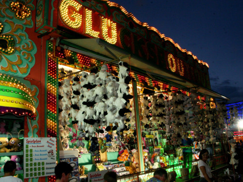 Hofer Volksfest 2013 - 3. Tag Abends Festbetrieb mit Partyteufel – Foto 55