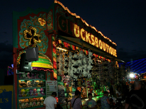 Hofer Volksfest 2013 - 3. Tag Abends Festbetrieb mit Partyteufel – Foto 57