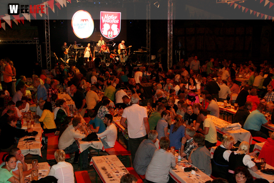 Hofer Volksfest 2013 - 4. Tag Montag Tag der Generationen