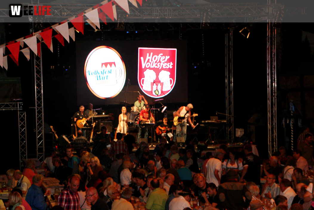 Hofer Volksfest 2013 - 4. Tag Montag Tag der Generationen