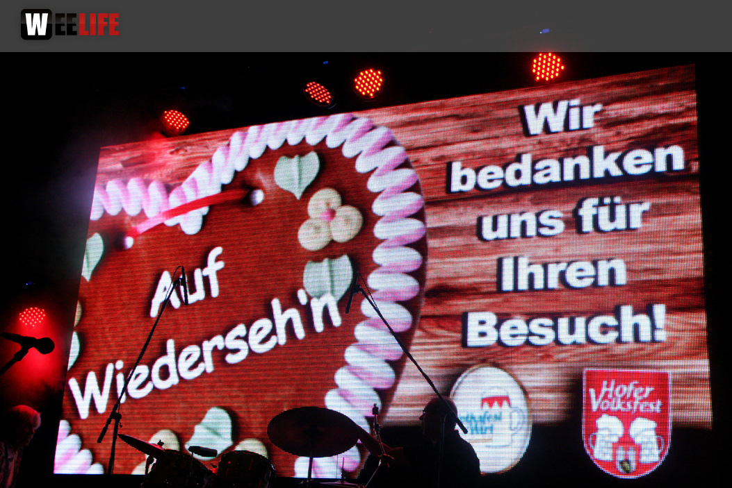 Hofer Volksfest 2013 - 4. Tag Montag Tag der Generationen