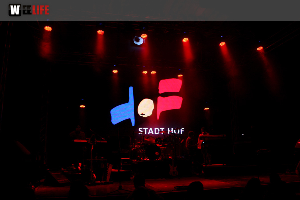 Hofer Volksfest 2013 - 7. Tag Abends Tag der Betriebe mit den Members 