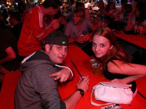 Hofer Volksfest 2013 - 7. Tag Abends Tag der Betriebe mit den Members  – Foto 5