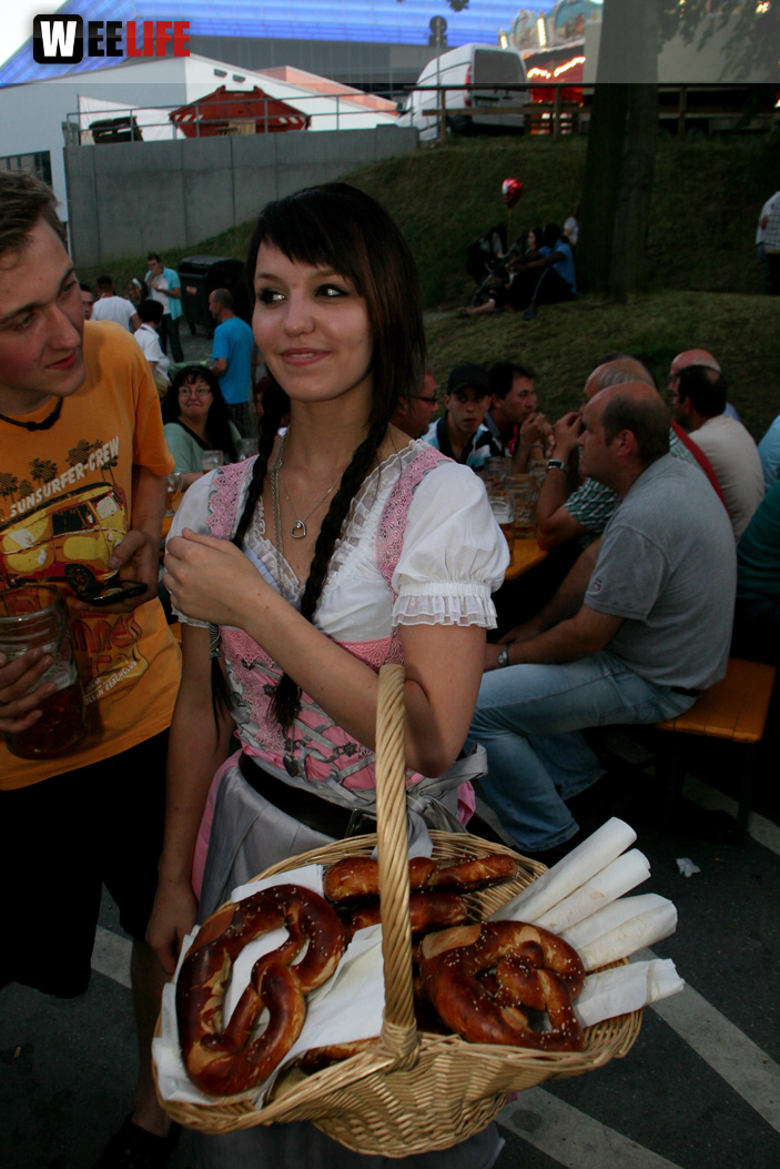 Hofer Volksfest 2013 - 7. Tag Abends Tag der Betriebe mit den Members 