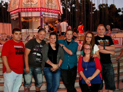Hofer Volksfest 2013 - 7. Tag Abends Tag der Betriebe mit den Members  – Foto 33