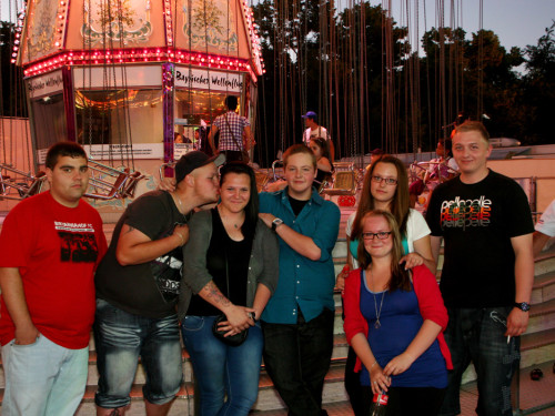 Hofer Volksfest 2013 - 7. Tag Abends Tag der Betriebe mit den Members  – Foto 34