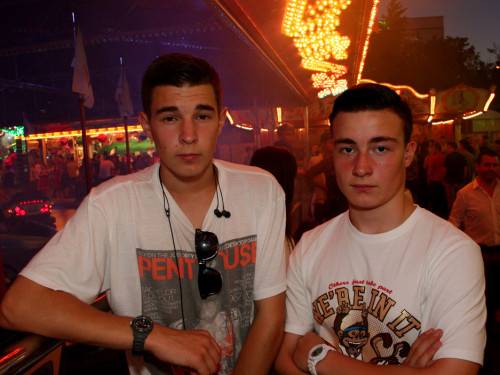 Hofer Volksfest 2013 - 7. Tag Abends Tag der Betriebe mit den Members  – Foto 37