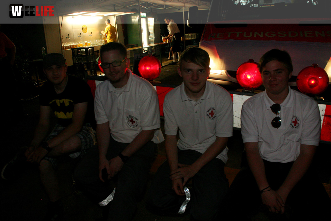 Hofer Volksfest 2013 - 7. Tag Abends Tag der Betriebe mit den Members 