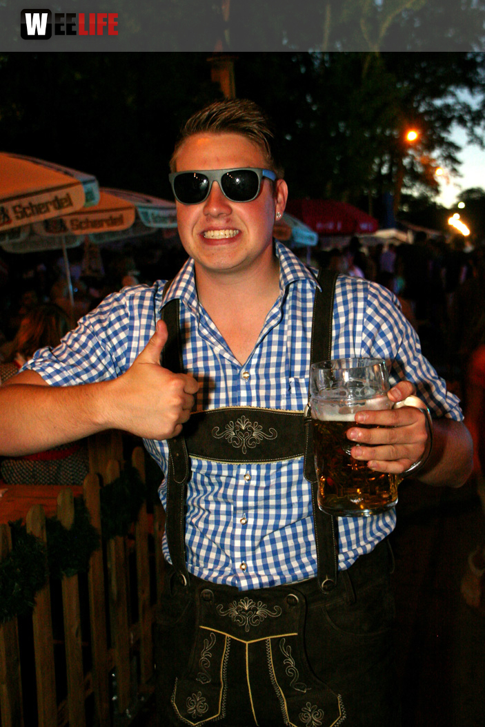Hofer Volksfest 2013 - 7. Tag Abends Tag der Betriebe mit den Members 