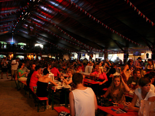 Hofer Volksfest 2013 - 8.Tag Abends Festbetrieb mit Biba und die Butzemänner – Foto 9