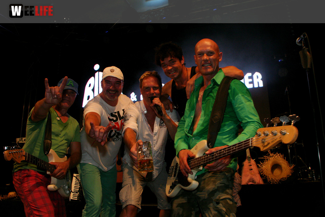 Hofer Volksfest 2013 - 8.Tag Abends Festbetrieb mit Biba und die Butzemänner