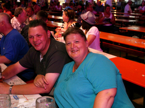 Hofer Volksfest 2013 - 8.Tag Abends Festbetrieb mit Biba und die Butzemänner – Foto 19