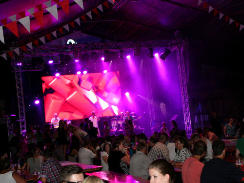 Hofer Volksfest 2013 - 8.Tag Abends Festbetrieb mit Biba und die Butzemänner – Foto 20