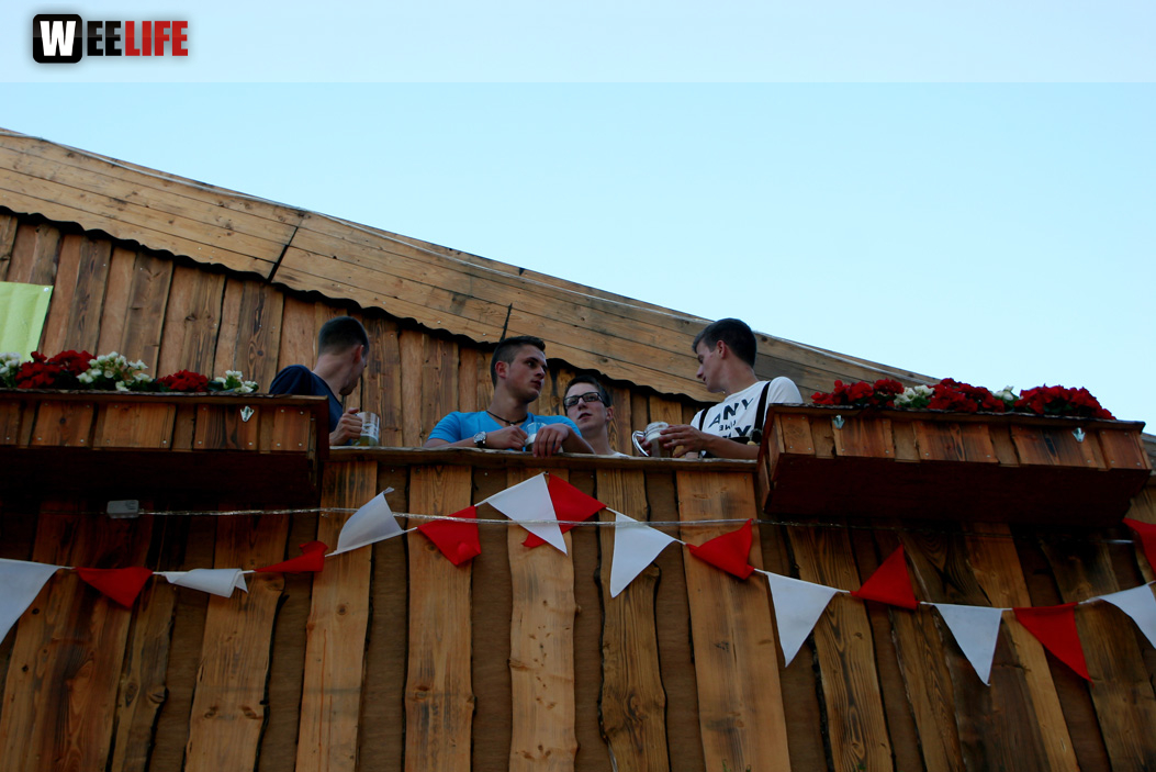 Hofer Volksfest 2013 - 8.Tag Abends Festbetrieb mit Biba und die Butzemänner