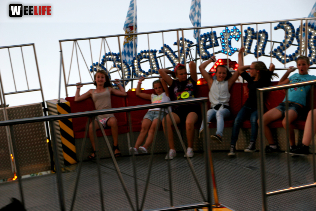 Hofer Volksfest 2013 - 8.Tag Abends Festbetrieb mit Biba und die Butzemänner