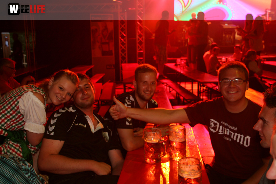 Hofer Volksfest 2013 - letzter Tag Festbetrieb mit Late Night