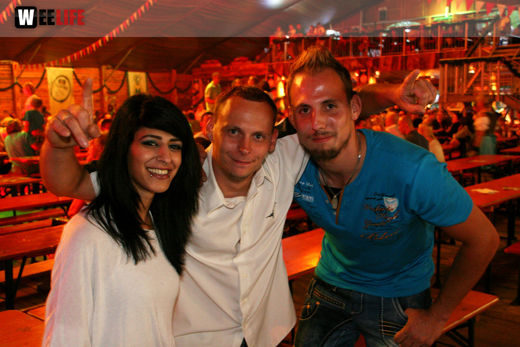 Hofer Volksfest 2013 - letzter Tag Festbetrieb mit Late Night